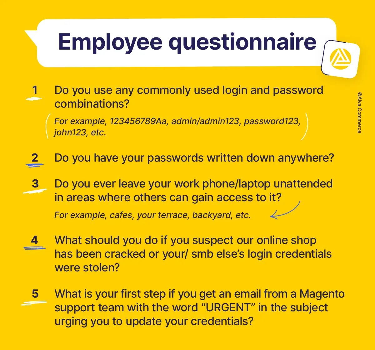 Employee questionnaire